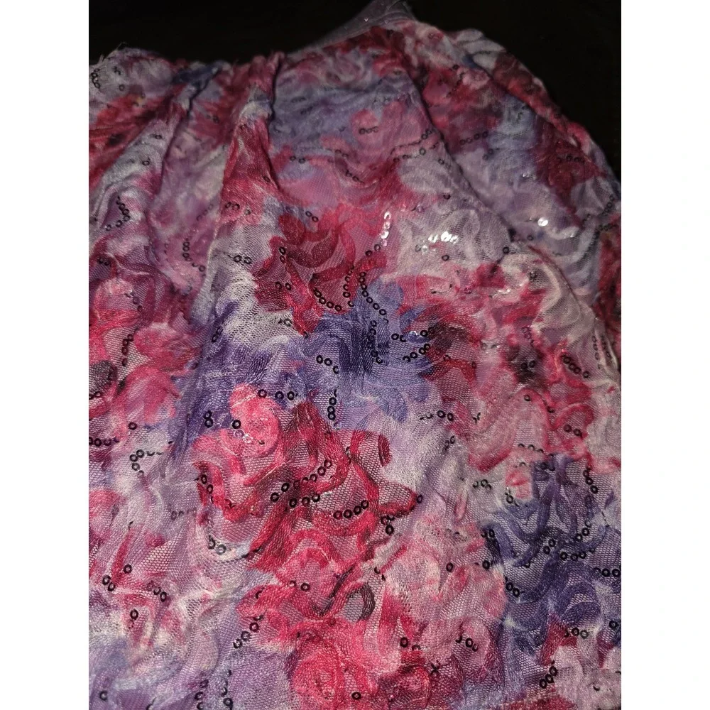 Justice purple floral